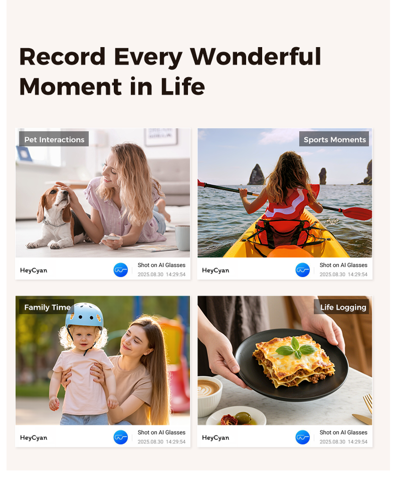 oriday New AI Smart Glasses | Instant Translation + Object Recognition + 4K HD Recording — Smart Wearable Technology