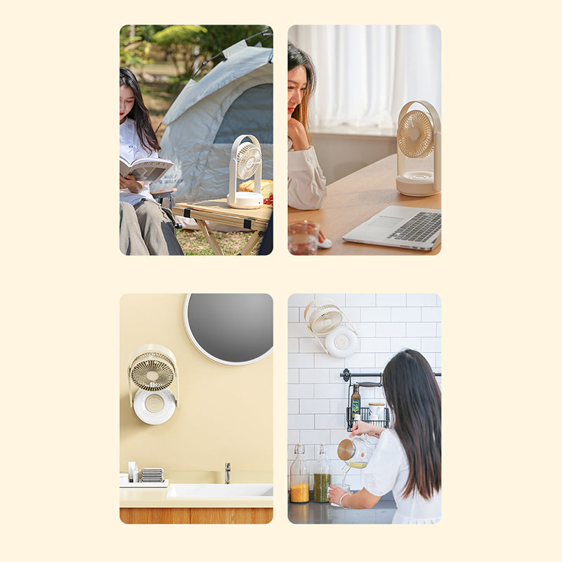 Oriday USB Rechargeable Handheld Fan|Portable, Powerful, and Quiet Design・Perfect Cooling Gadget for Students, Office, and Home Use.