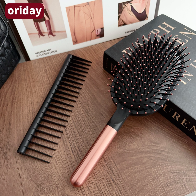 【某有名ブランド風】エアクッションマッサージブラシギフトセット|スタイリング+ヘアケア2 in 1|在庫あり|誕生日プレゼント / 毎日のヘアケアに必須のセット
