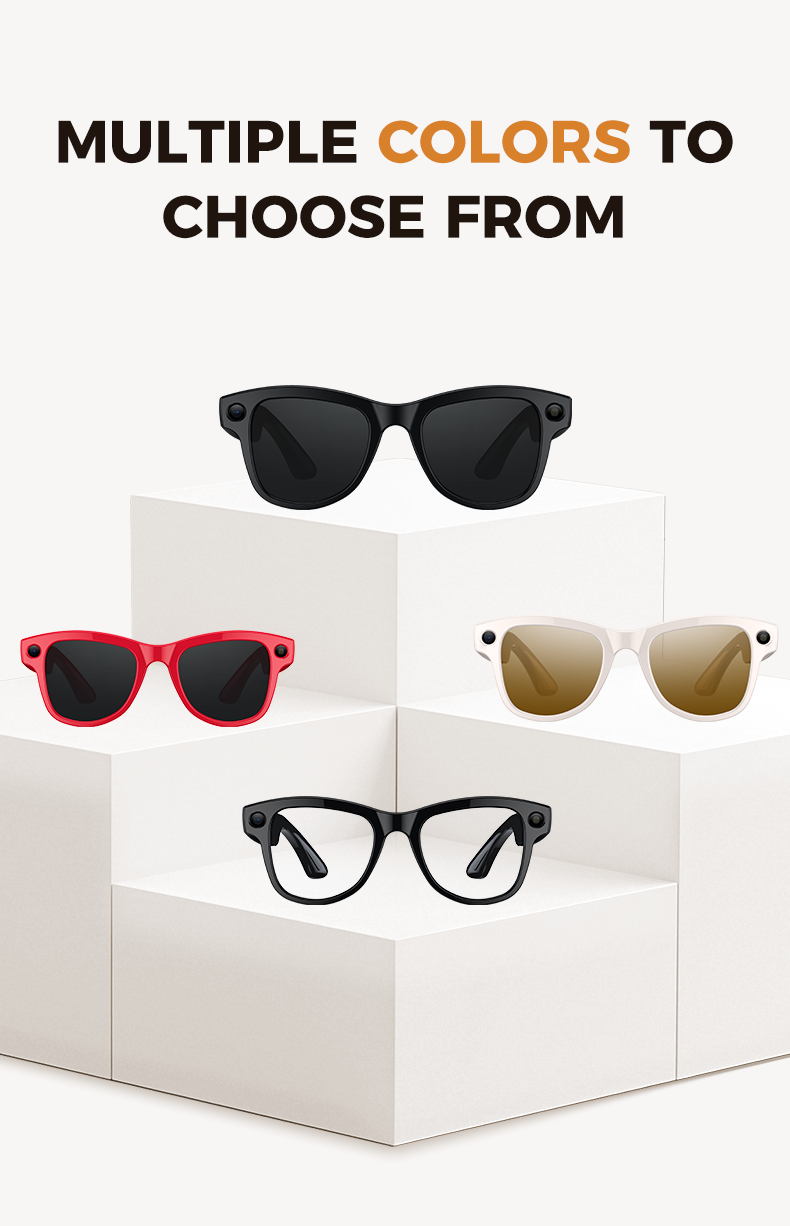 oriday New AI Smart Glasses | Instant Translation + Object Recognition + 4K HD Recording — Smart Wearable Technology