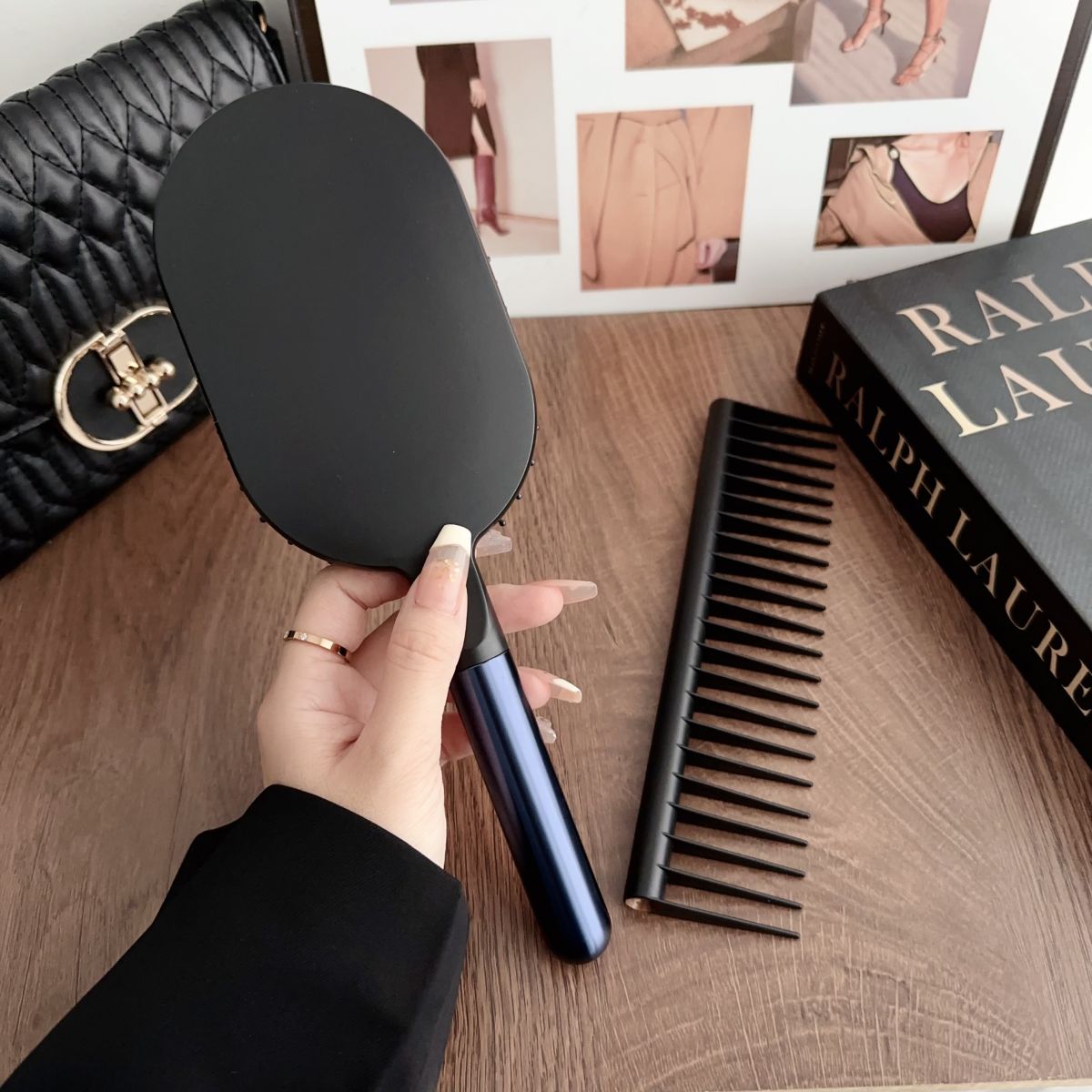 【某有名ブランド風】エアクッションマッサージブラシギフトセット|スタイリング+ヘアケア2 in 1|在庫あり|誕生日プレゼント / 毎日のヘアケアに必須のセット