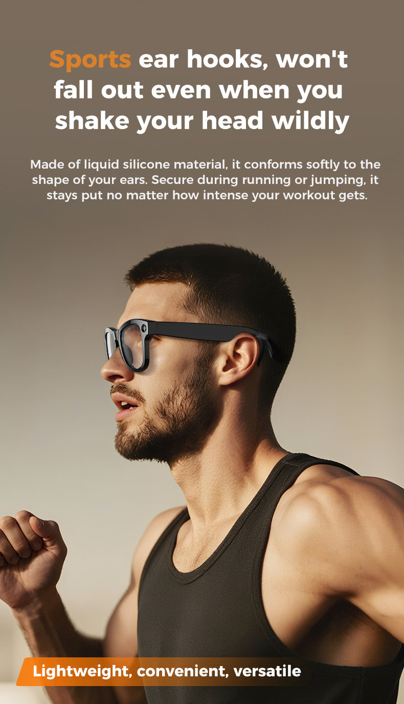 oriday New AI Smart Glasses | Instant Translation + Object Recognition + 4K HD Recording — Smart Wearable Technology