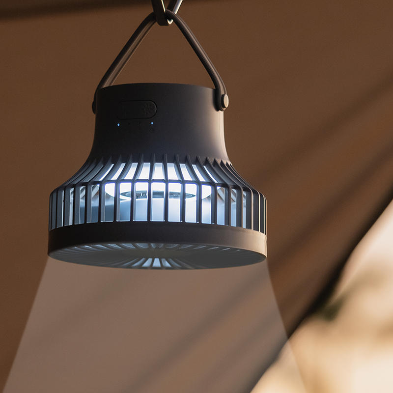Oriday Tripod Camping Fan|Portable Rechargeable Hanging and Standing Fan・Large Battery Capacity with Extra Long Runtime・Suitable for Outdoor and Quiet Home Use