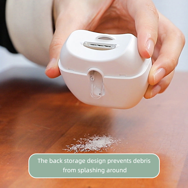 Oriday電動指甲刀磨甲器 - 剪磨一體設計,合金刀頭 & 三重安全防護 | 靜音減震設計,寶寶安睡中也能剪指甲 | 背部收納&燈光輔助