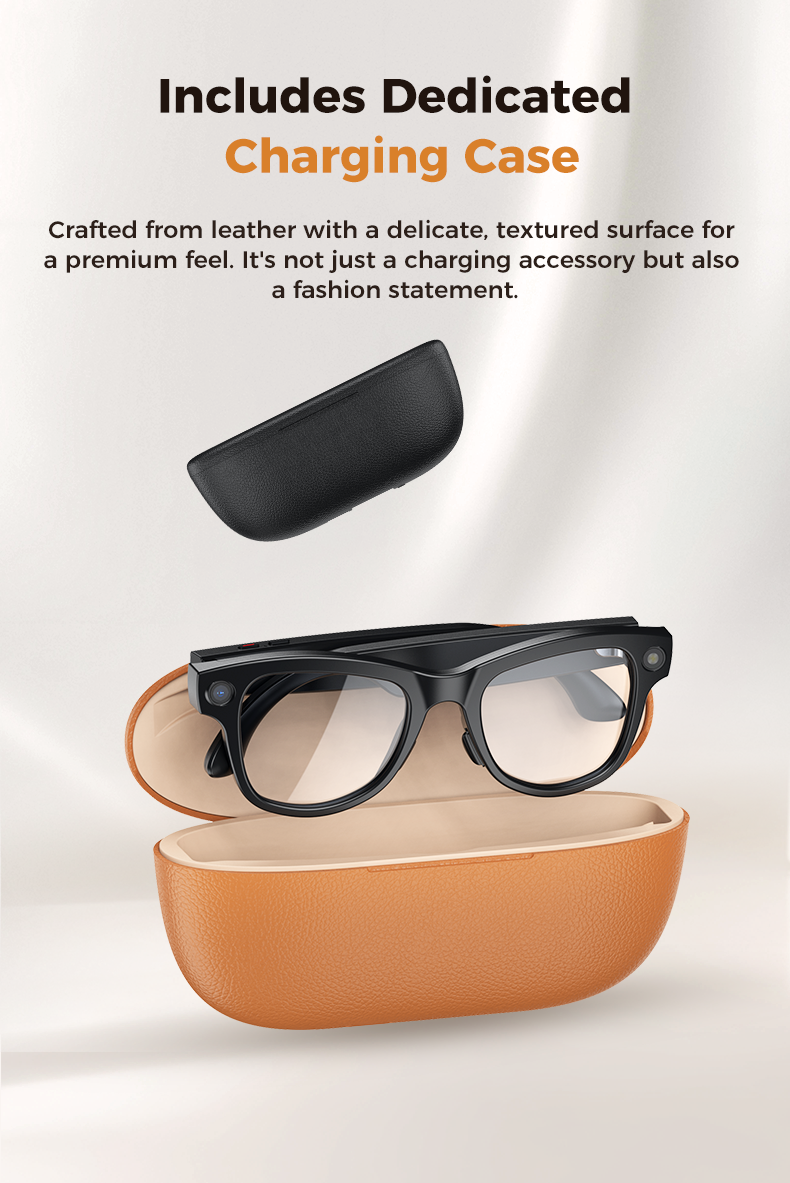 oriday New AI Smart Glasses | Instant Translation + Object Recognition + 4K HD Recording — Smart Wearable Technology