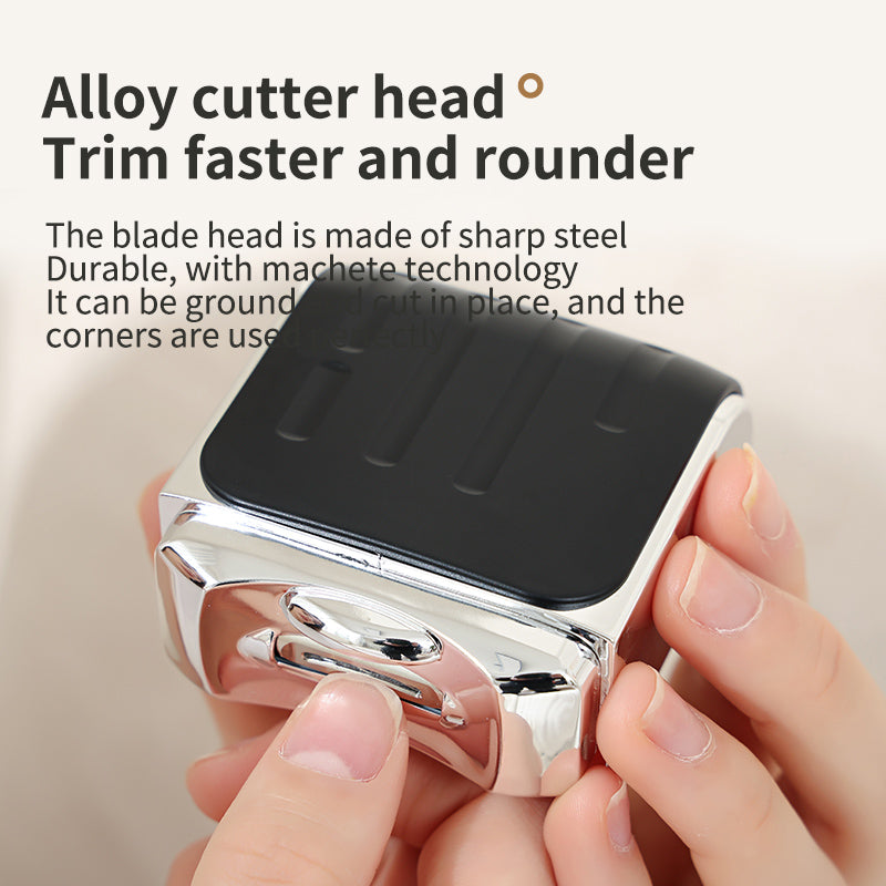 Oriday智能修甲器電動指甲刀- 剪磨一體,3檔可選,單手輕鬆操作 | 甲屑收納倉設計,乾淨衛生,低噪音設計 | Type-C充電,90分鐘持久續航