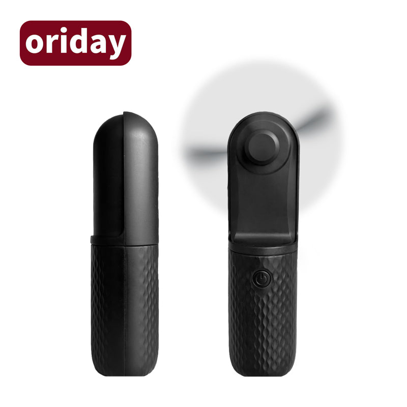 oriday Handheld mini fan portable pocket fan for students small rechargeable ultra-quiet USB foldable with ultra-long battery life for indoor and outdoor use, office, dormitory, Eastern Good Products