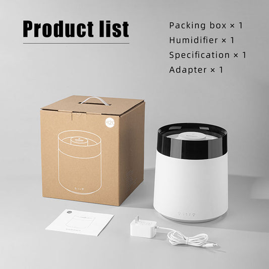 Oriday 新型加湿器 3L 大容量、静音大噴霧、寝室専用、エアコンルーム、デスク、デザイン性高い、東洋製品