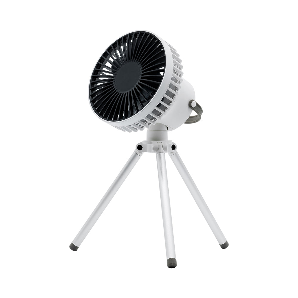 Oriday Tripod Camping Fan|Portable Rechargeable Hanging and Standing Fan・Large Battery Capacity with Extra Long Runtime・Suitable for Outdoor and Quiet Home Use