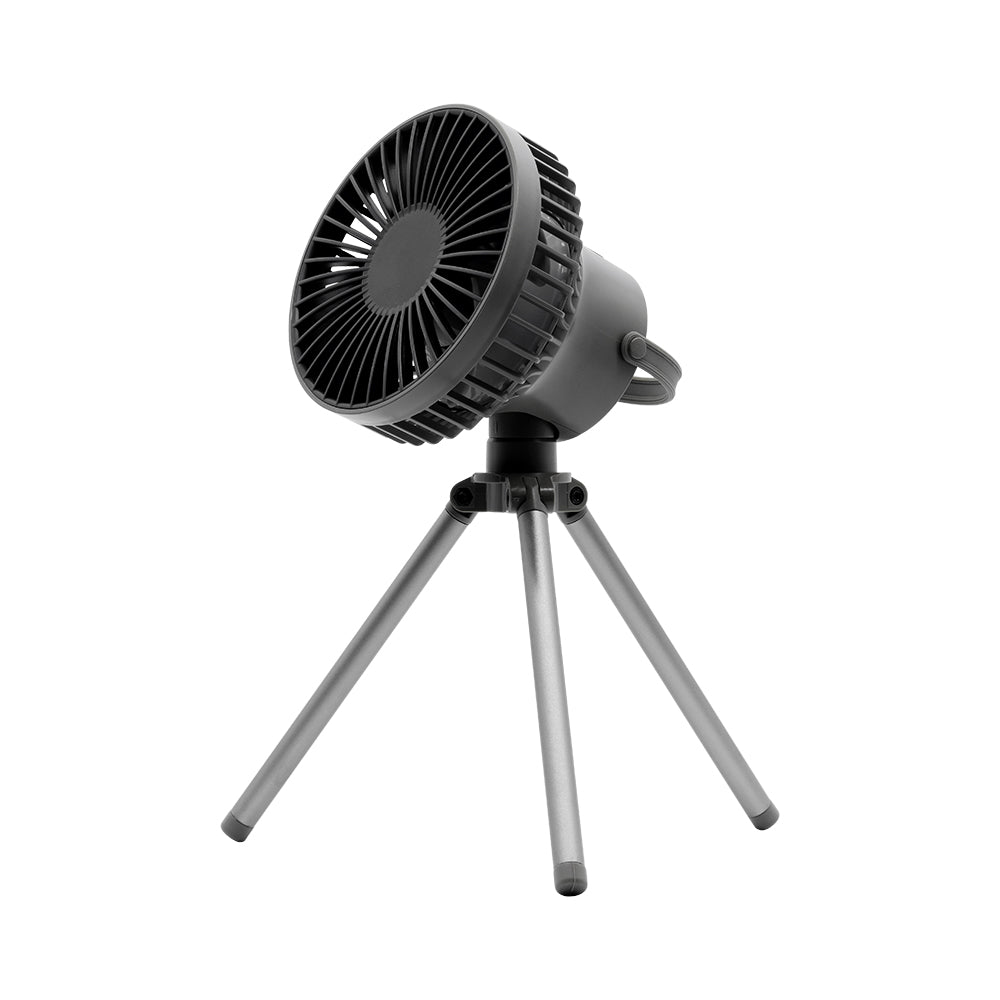 Oriday Tripod Camping Fan|Portable Rechargeable Hanging and Standing Fan・Large Battery Capacity with Extra Long Runtime・Suitable for Outdoor and Quiet Home Use