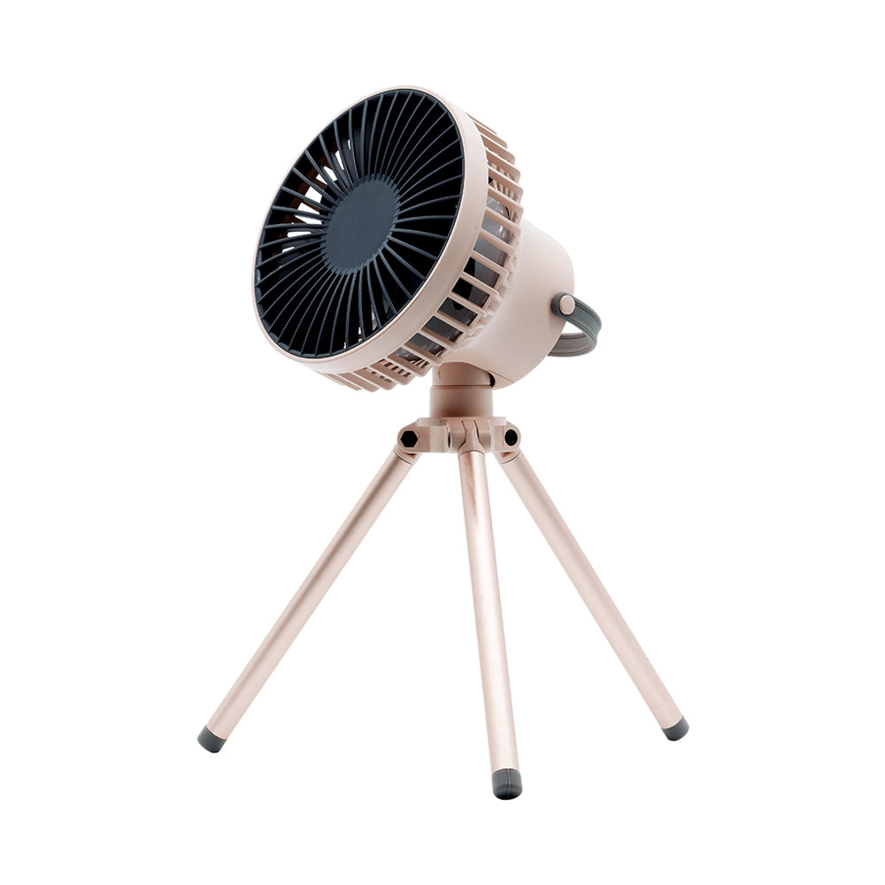Oriday Tripod Camping Fan|Portable Rechargeable Hanging and Standing Fan・Large Battery Capacity with Extra Long Runtime・Suitable for Outdoor and Quiet Home Use