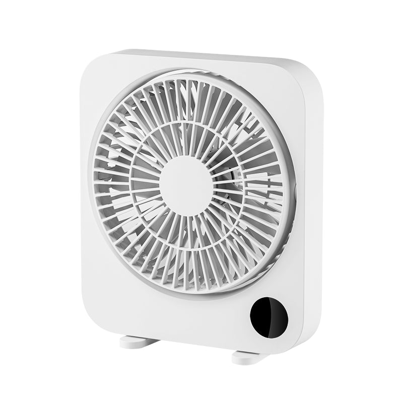 oriday Charging Display Desktop Fan, Table Fan, Summer, Ultra-long Battery Life, Lightweight and Quiet, for Dormitory, Office, Home Use, Eastern Good Product