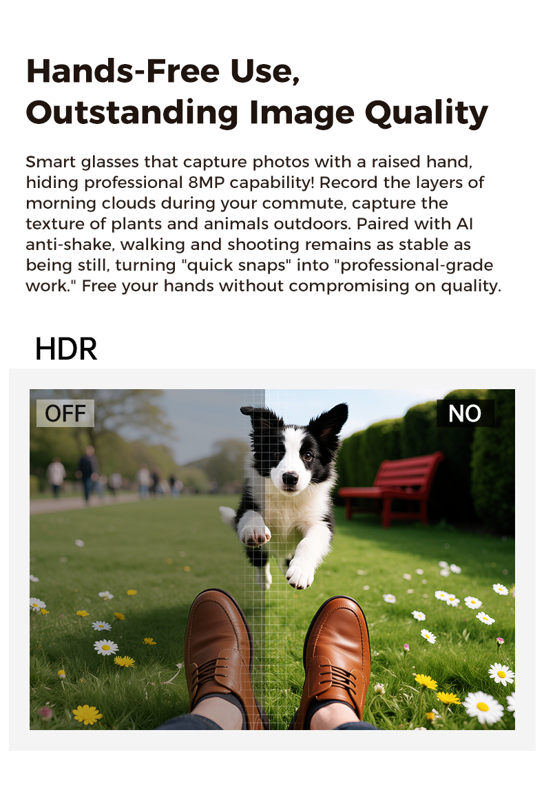 oriday New AI Smart Glasses | Instant Translation + Object Recognition + 4K HD Recording — Smart Wearable Technology