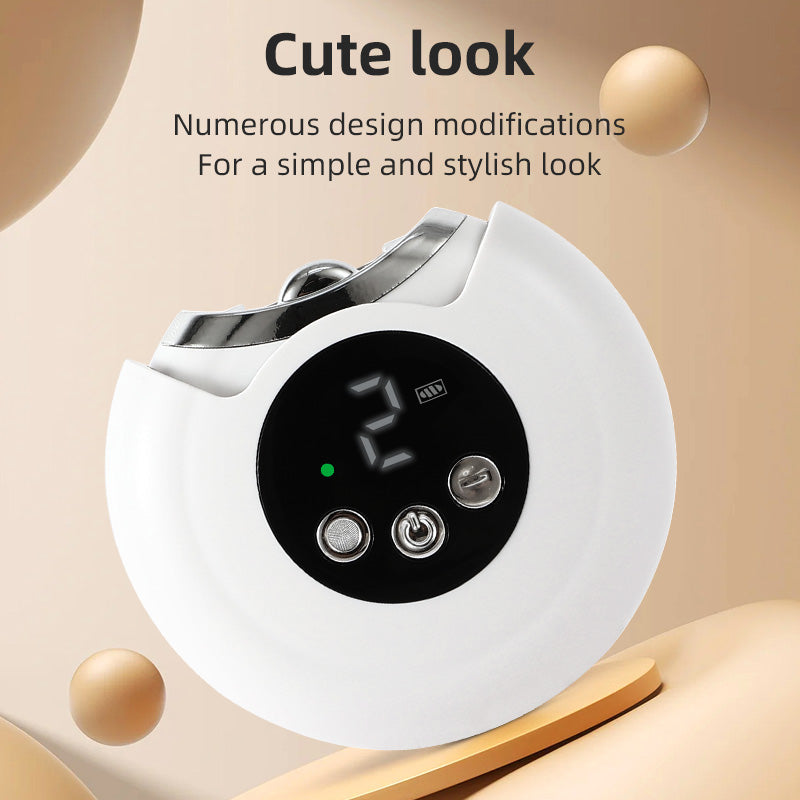 Oriday 高効率自動ネイルトリマー - カットと研磨の一体設計、360°精密研磨、3段階スピード設定 | 静音減震モーター、赤ちゃんが寝ている間でも爪切り可能 | 長持ちする90日間のバッテリー寿命、Type-C急速充電
