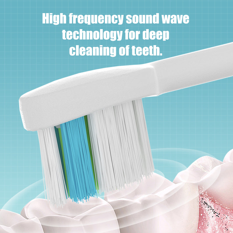 oriday New Electric Toothbrush, Wireless Charging, Adult Couple Gift Set, Men and Women Specific, Portable, Independent High-End Waterproof Soft Brush Head with 1 Replacement Head, for Home Use, Dormitory, Eastern Quality Product
