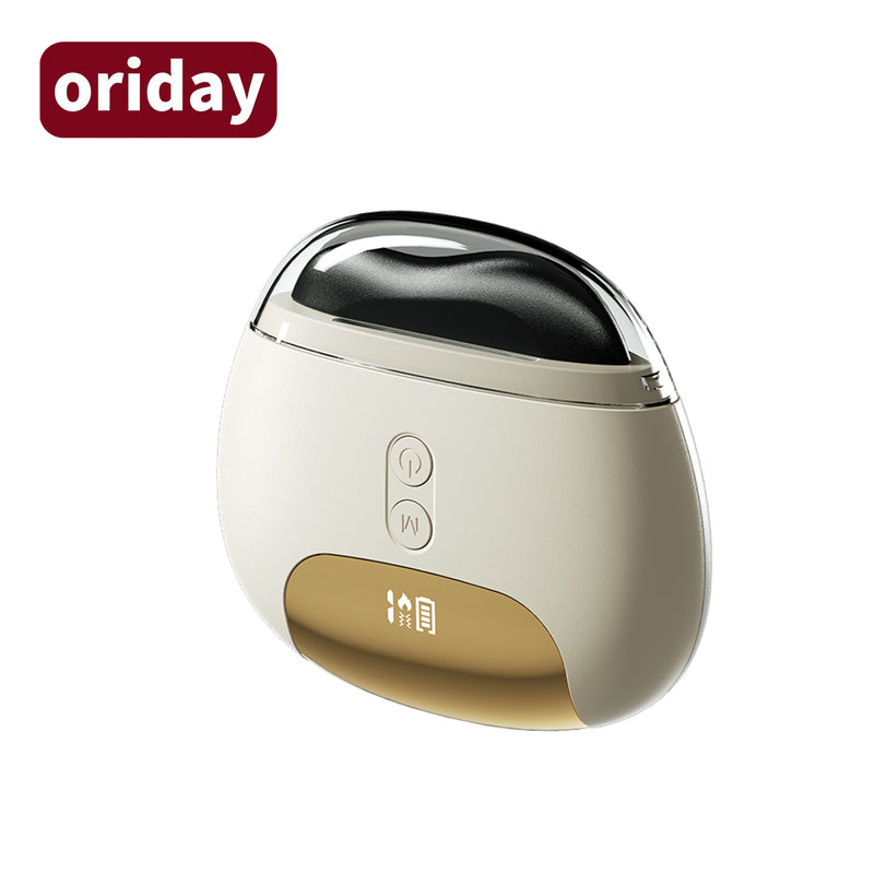 oriday 電動グアシャマッサージ器、ビアンストーン付き、経絡マッサージ用で携帯可能、足、顔、臀部、全身に使用可能、自宅用および美容院用、高品質な東方製品