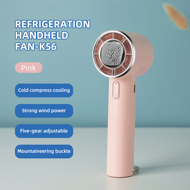 Oriday 冷却機能付きハンディミニファン、半導体静音設計、充電式・携帯便利な新型モデル、学生・寮・オフィス・デスクに最適 – 東方良品