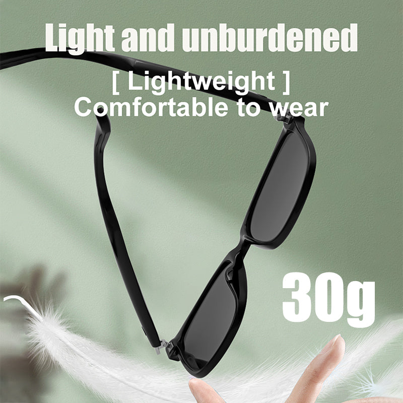 "Oriday Smart Bluetooth Glasses with Polarized Lenses, Wireless Headphones, Hands-Free Calling for Driving, High-Tech, Compatible with Apple and Android, Unisex, for Mobile Phones, Gaming, Meetings, Fishing, Traveling, and Driving."
