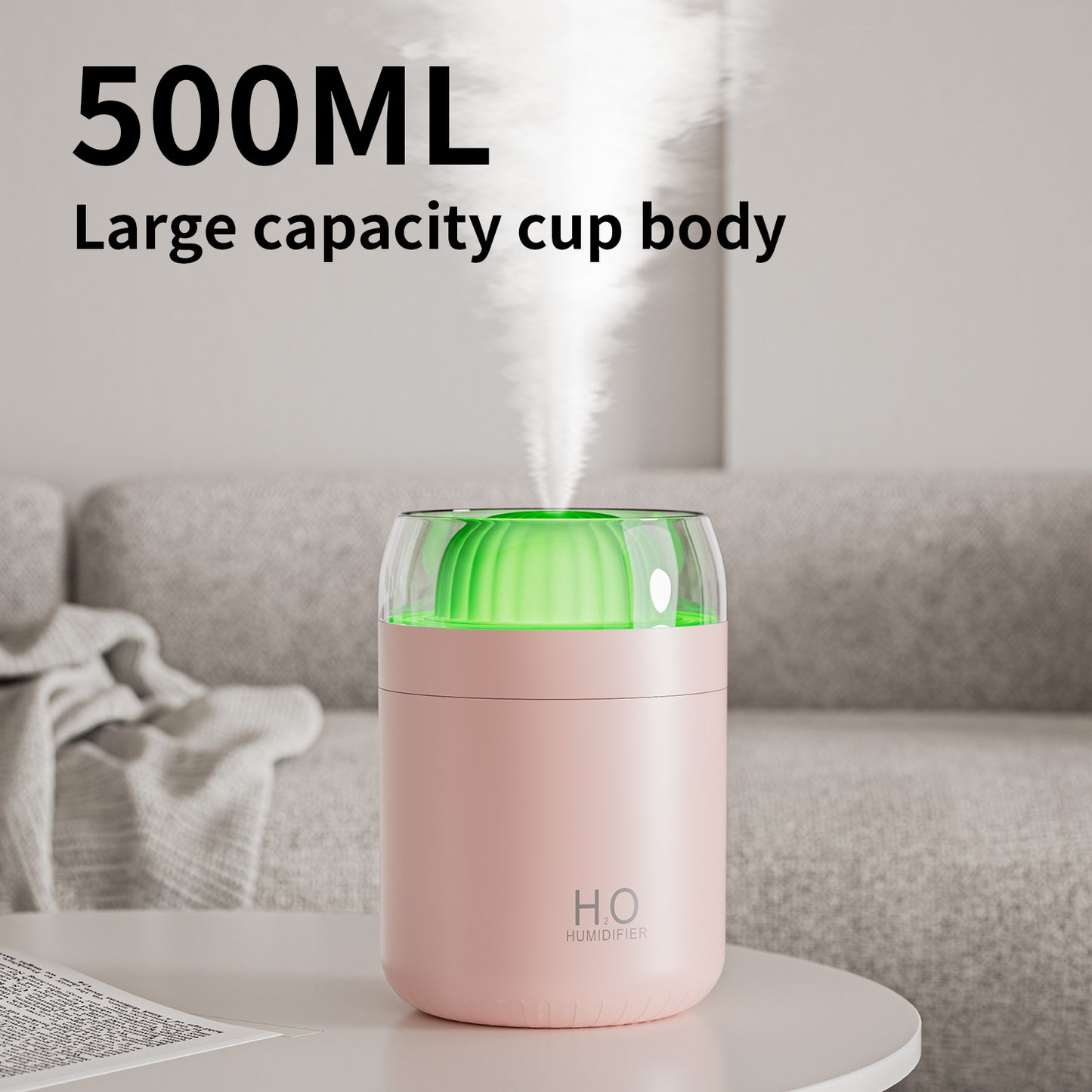 Oriday仙人掌加溼器USB家用靜音大噴霧空調臥室辦公室補水香薰東方良品