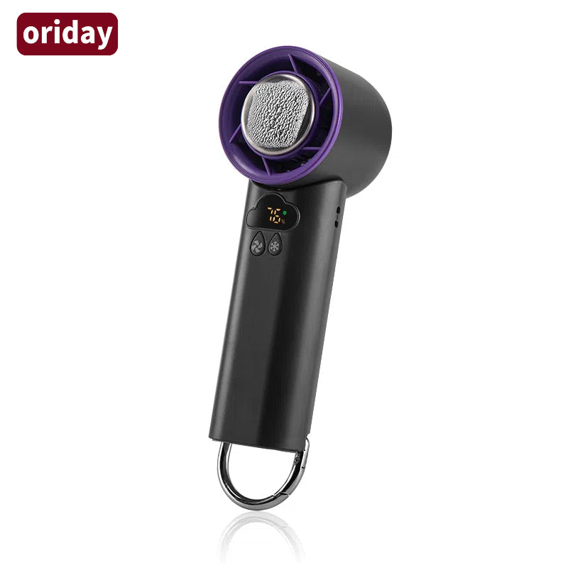 Oriday handheld cooling fan, rechargeable, portable personal cooling device, mini and silent with strong wind power, ideal for office, desktop, students, dormitory, and home use – Dongfang Liangpin