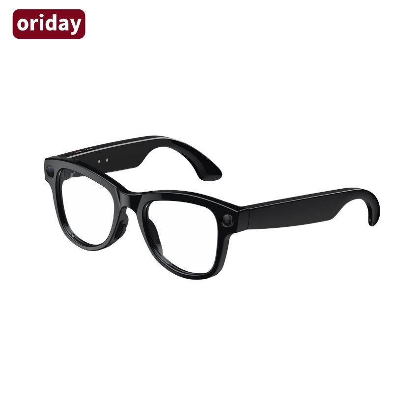 oriday新款AI 智能拍攝眼鏡｜即時翻譯＋物件識別＋4K高清錄影 — 香港熱賣智能穿戴